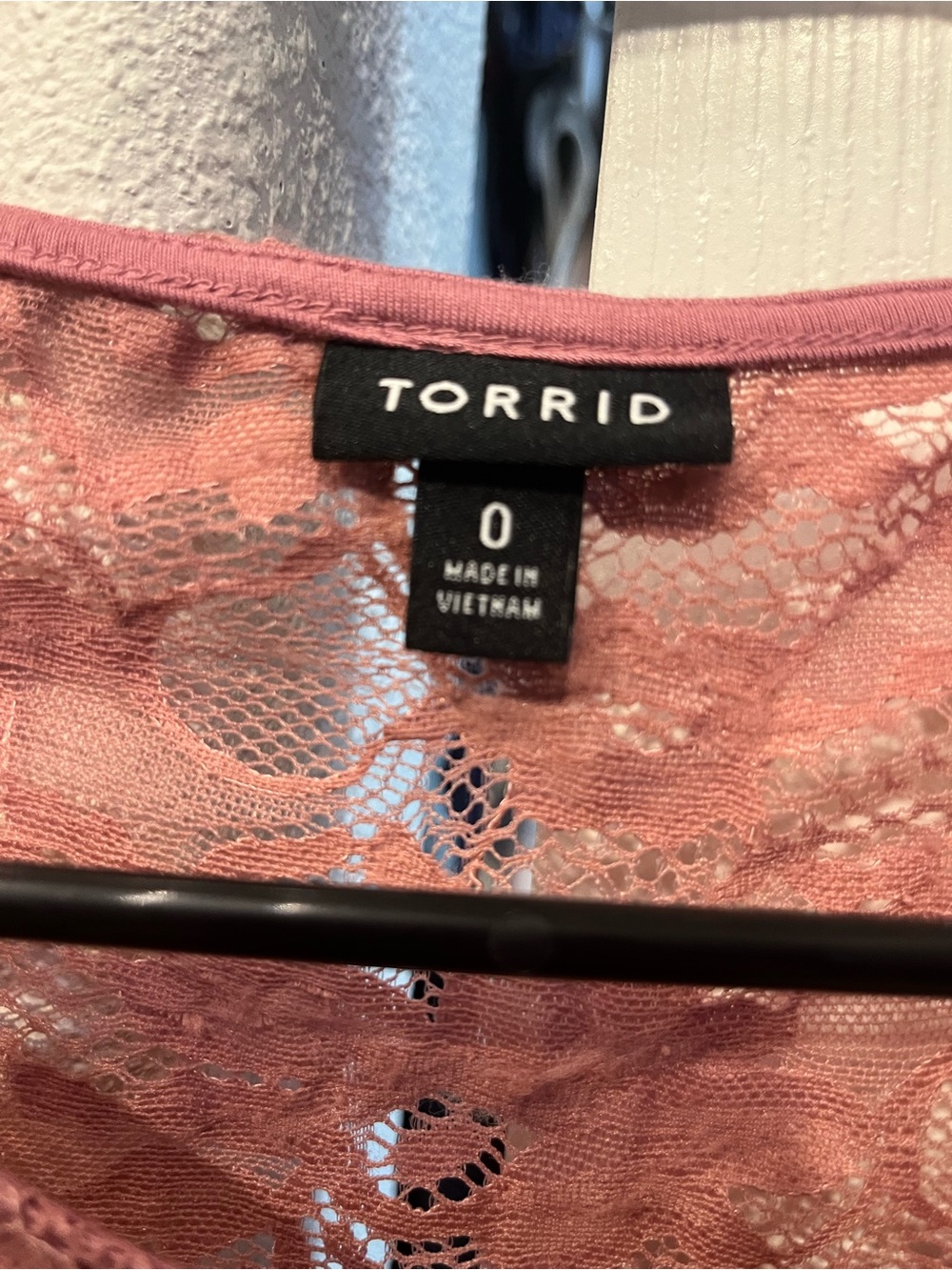 torrid Dusty Rose Lace - Pink Floral Lace